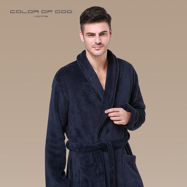 winter men flannel bathrobe lapel thick bath robe belt pajamas for men comfort pijama hombre badjas long-sleeve kimono sleepwear, Black;brown
winter men flannel bathrobe lapel thick bath robe belt pajamas for men comfort pijama hombre badjas long-sleeve kimono sleepwear, Black;brown