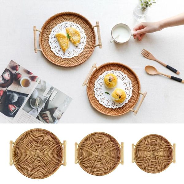 storage baskets round basket with handle, hand-woven rattan tray, wicker basket, bread and fruit food small/medium/large
storage baskets round basket with handle, hand-woven rattan tray, wicker basket, bread and fruit food small/medium/large