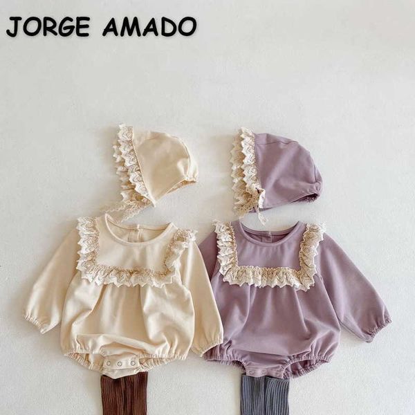 spring baby girl bodysuit lace soilor long sleeves jumpsuit with cap born cute style kids clothes e2117 210610, Blue
spring baby girl bodysuit lace soilor long sleeves jumpsuit with cap born cute style kids clothes e2117 210610, Blue