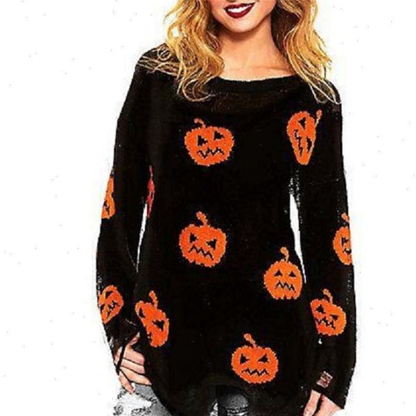 fashion women halloween irregular hem pumpkin print long sleeve hole pullover loose sweater womens autumn winter clothing, White;black
fashion women halloween irregular hem pumpkin print long sleeve hole pullover loose sweater womens autumn winter clothing, White;black