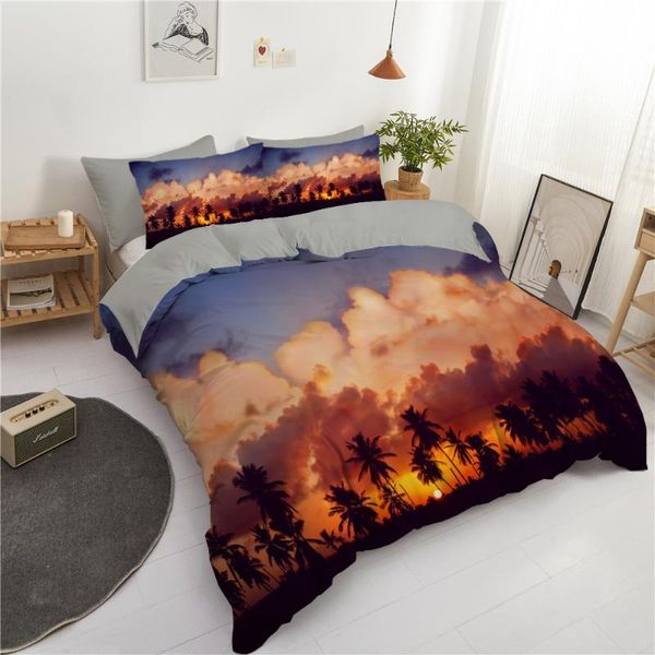 bedding sets 3d luxury palm tree duvet cover king size colorful sunset printed set for home textile quilt with pillowcase
bedding sets 3d luxury palm tree duvet cover king size colorful sunset printed set for home textile quilt with pillowcase