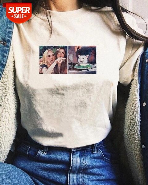 sunfiz YF Lady Yelling At A Cat Meme Funny T-Shirt Women Trending Cute Printed Tee Gift Cat Lover Tees Fashion Tees Memes Tee #Pt5U, White
sunfiz YF Lady Yelling At A Cat Meme Funny T-Shirt Women Trending Cute Printed Tee Gift Cat Lover Tees Fashion Tees Memes Tee #Pt5U, White