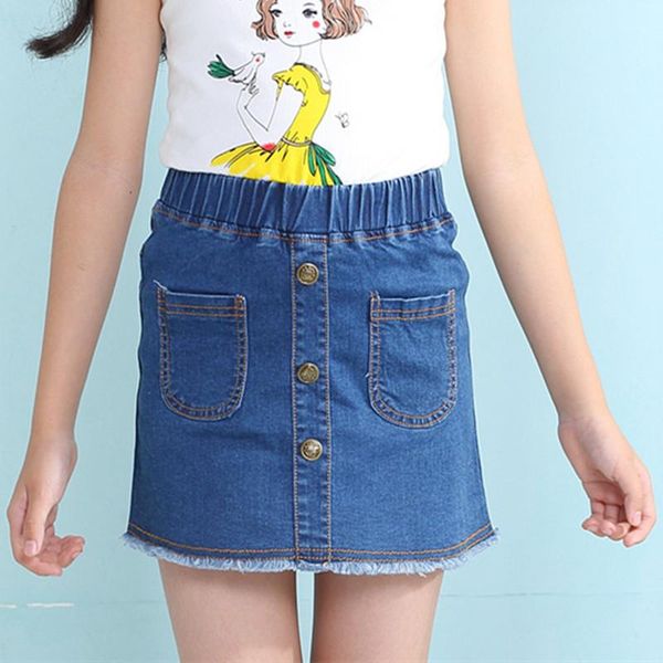 skirts 2021 summer children clothing kids girls casual good denim pockets buttons straight skirt 4-9 years, Blue
skirts 2021 summer children clothing kids girls casual good denim pockets buttons straight skirt 4-9 years, Blue