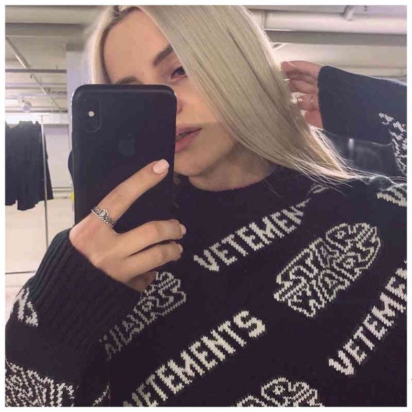 japanese street style winter black white whole body knitwear for men and women hip hop sweater couple nqu2, White;black
japanese street style winter black white whole body knitwear for men and women hip hop sweater couple nqu2, White;black