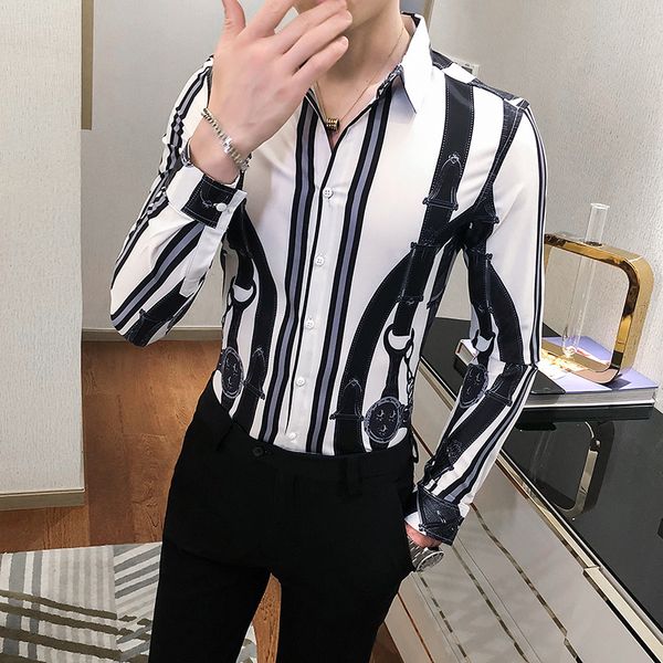 new autumn striped mode 2021 digital print of shirts for men from all game long night club slim fit in a tuxedo 6prz, White;black
new autumn striped mode 2021 digital print of shirts for men from all game long night club slim fit in a tuxedo 6prz, White;black