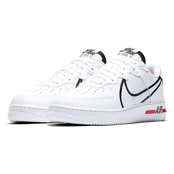 running shoes mens womens 1 react white black red outdoors sports sneakers trainers for men size 36-45
running shoes mens womens 1 react white black red outdoors sports sneakers trainers for men size 36-45