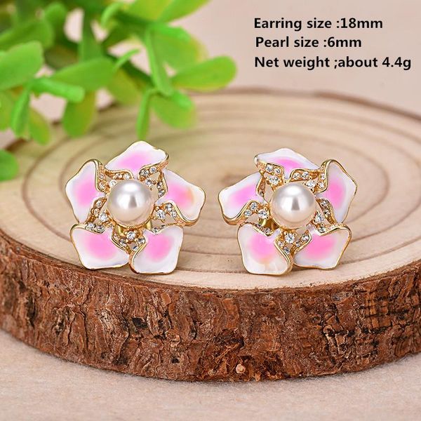stud original jewelry 925 silver earrings golden cherry blossoms inlaid bread pearls enamel fashion for women, Golden;silver
stud original jewelry 925 silver earrings golden cherry blossoms inlaid bread pearls enamel fashion for women, Golden;silver