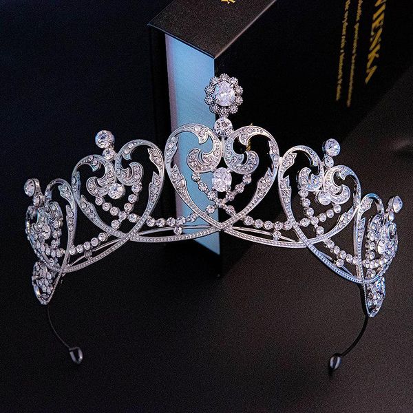 hair clips & barrettes zircon bridal crown heart-shaped princess alloy crystal tiara wedding accessories, Golden;silver
hair clips & barrettes zircon bridal crown heart-shaped princess alloy crystal tiara wedding accessories, Golden;silver