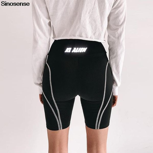 women's shorts fashion reflective letter print women black biker 2021 elastic high waist skinny bottom summer party beach clothing, White;black
women's shorts fashion reflective letter print women black biker 2021 elastic high waist skinny bottom summer party beach clothing, White;black