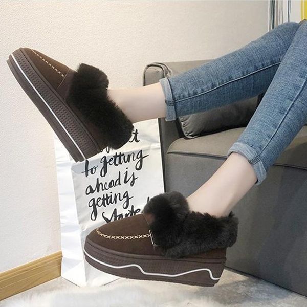 boots women snow ladies winter shoes fur slip on ankle short fashion woman female platform flats non, Black
boots women snow ladies winter shoes fur slip on ankle short fashion woman female platform flats non, Black