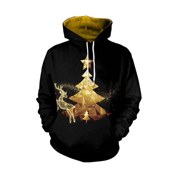 women's hoodies & sweatshirts ecombird christmas clothes 2021 autumn couple fashion tree elk print streetwear hooded pullovers, Black
women's hoodies & sweatshirts ecombird christmas clothes 2021 autumn couple fashion tree elk print streetwear hooded pullovers, Black