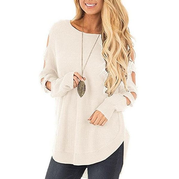 women's sweaters 2021 autumn sweater women knitted round neck long sleeve hollow loose pullover jumper casual pullovers#15, White;black
women's sweaters 2021 autumn sweater women knitted round neck long sleeve hollow loose pullover jumper casual pullovers#15, White;black