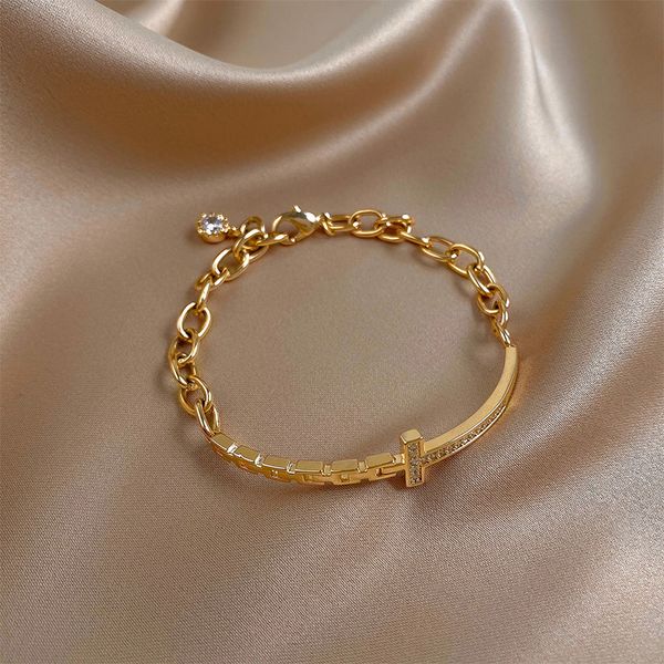xianlan620 light microscope t bracelet female ins luxury niche design bracelet contracted cold wind student girlfriends net red ha, Silver
xianlan620 light microscope t bracelet female ins luxury niche design bracelet contracted cold wind student girlfriends net red ha, Silver