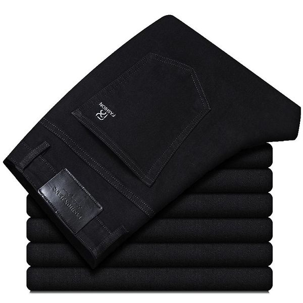 men's jeans 2021 autumn classic blue black slim-fit business cotton elastic regular fit denim pants male brand trousers
men's jeans 2021 autumn classic blue black slim-fit business cotton elastic regular fit denim pants male brand trousers
