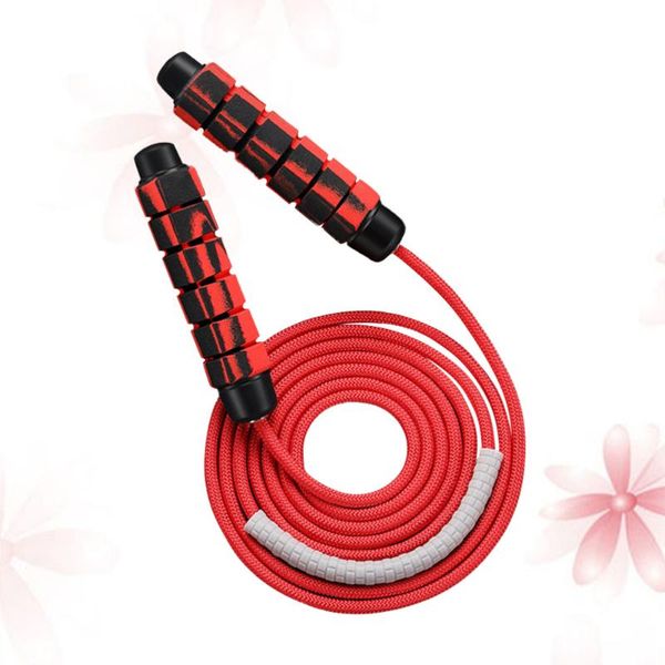 jump ropes 7mm fitness rope sponge handle skipping boxing workout weight wire sports accessories (red)
jump ropes 7mm fitness rope sponge handle skipping boxing workout weight wire sports accessories (red)