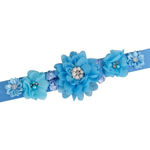 maternity intimates blue sash flower pregnancy belly belt baby shower party po prop girl wedding floral, White
maternity intimates blue sash flower pregnancy belly belt baby shower party po prop girl wedding floral, White