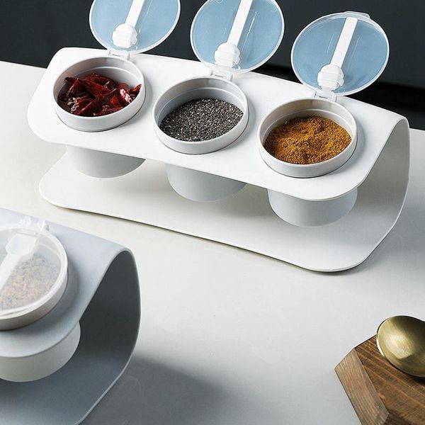 storage bottles & jars plastic spick rack kitchen seasoning box with spoon spice tank for salt candy pepper sauce spices
storage bottles & jars plastic spick rack kitchen seasoning box with spoon spice tank for salt candy pepper sauce spices