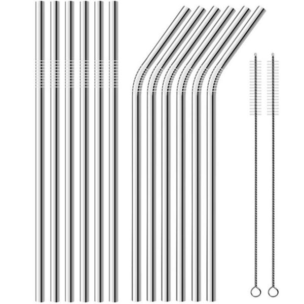 drinking straws 6pcs metal reusable silver gold rose color 304 stainless steel with cleaning brush set coffee accessories
drinking straws 6pcs metal reusable silver gold rose color 304 stainless steel with cleaning brush set coffee accessories