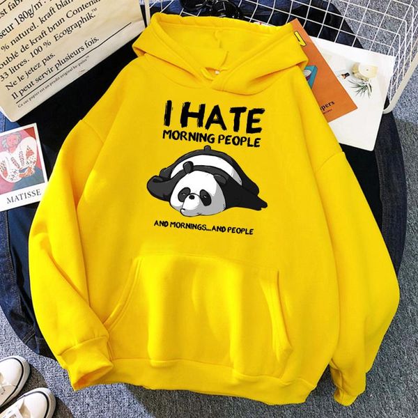 men's hoodies & sweatshirts lazy panda i hate morning people printed sweatshirt hip hop crewneck hooded loose oversize autumn fleece cl, Black
men's hoodies & sweatshirts lazy panda i hate morning people printed sweatshirt hip hop crewneck hooded loose oversize autumn fleece cl, Black