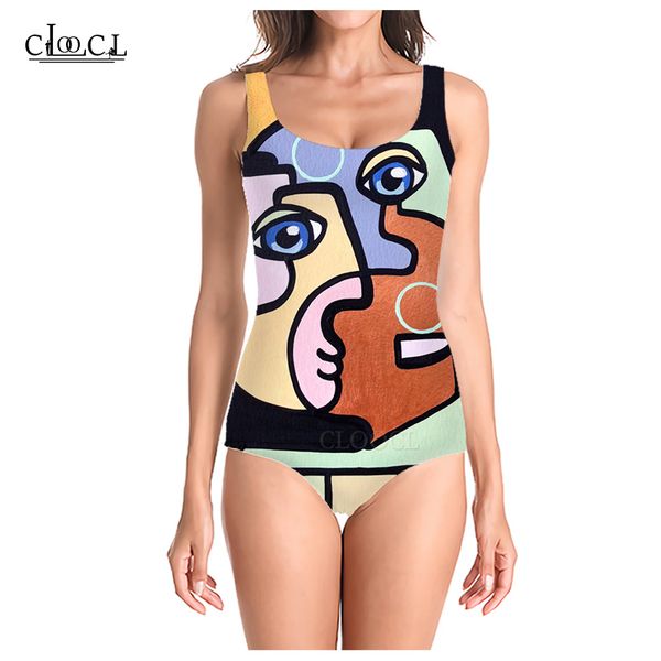 cloocl art pattern swimsuits 2021 summer fashion 3d print women sleeveless swimsuit cosplay beach one piece swimwear, White;black
cloocl art pattern swimsuits 2021 summer fashion 3d print women sleeveless swimsuit cosplay beach one piece swimwear, White;black