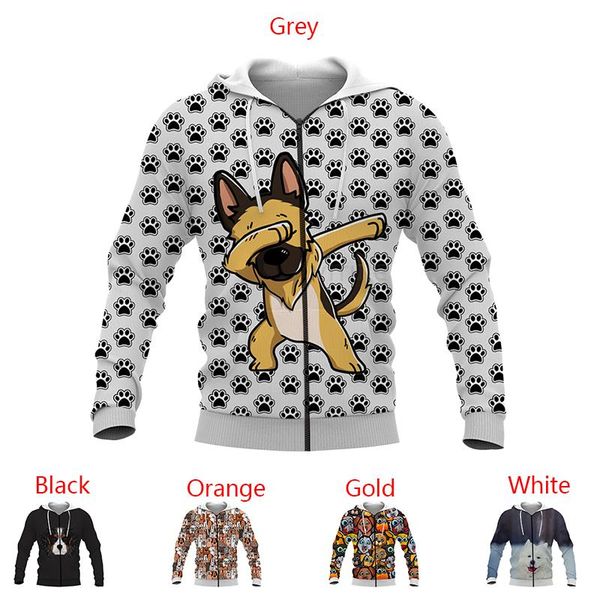 men's hoodies & sweatshirts custom diy graphic spring autumn winter hip hop casual brand animal 3d print pet dog zip hoodie polyester, Black
men's hoodies & sweatshirts custom diy graphic spring autumn winter hip hop casual brand animal 3d print pet dog zip hoodie polyester, Black