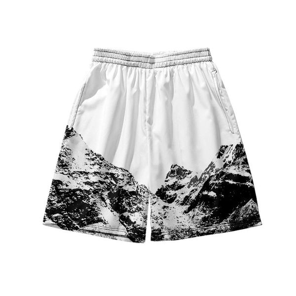men's shorts 2021 summer seaside beach large size loose snow mountain mountains holiday 3d printed pants, White;black
men's shorts 2021 summer seaside beach large size loose snow mountain mountains holiday 3d printed pants, White;black