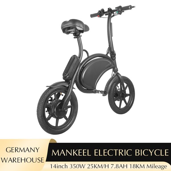 14inch folding electric bicycle scooter 350w power 25km/h max speed 7.8ah battery 18km mileage 36v sport mountain e-bike germany warehouse
14inch folding electric bicycle scooter 350w power 25km/h max speed 7.8ah battery 18km mileage 36v sport mountain e-bike germany warehouse