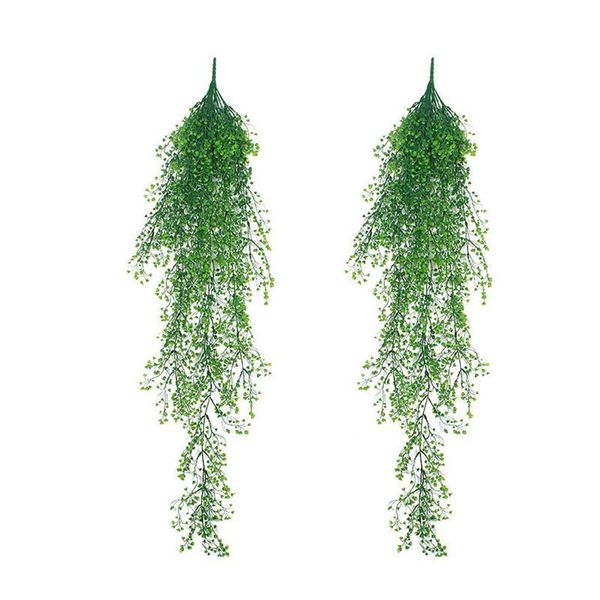 decorative flowers & wreaths 2pcs faux hanging plants artificial simulation plastic vines home decor wall decoration basket rattan
decorative flowers & wreaths 2pcs faux hanging plants artificial simulation plastic vines home decor wall decoration basket rattan