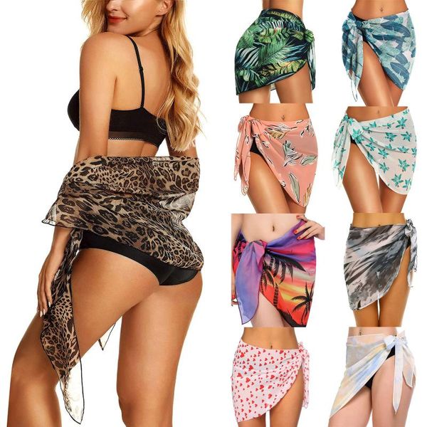 women's swimwear summer chiffon pareo scarf cover up sarong beach wrap skirt transparent bikini swimsuit, White;black
women's swimwear summer chiffon pareo scarf cover up sarong beach wrap skirt transparent bikini swimsuit, White;black