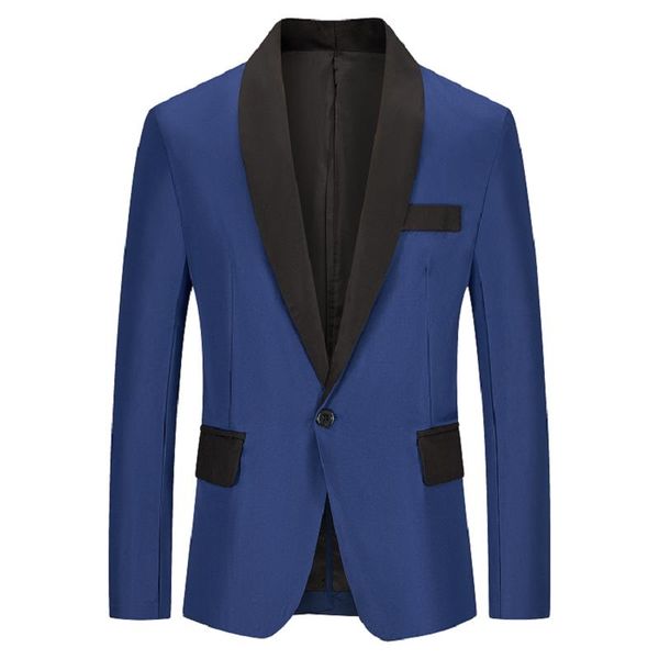 men's suits & blazers pure color men business casual suit summer and autumn male splicing fashion non-iron jacket, White;black
men's suits & blazers pure color men business casual suit summer and autumn male splicing fashion non-iron jacket, White;black