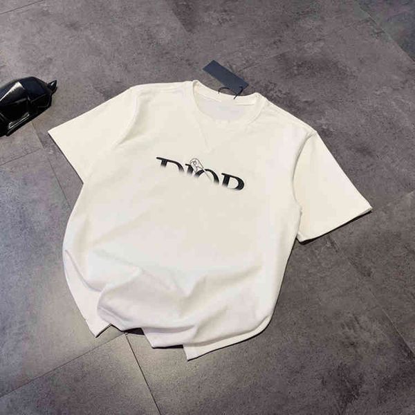 2022 factory wholesale new fashion summer dijia paper clip letter embroidery round neck t-shirt casual short sleeve black and white couple
2022 factory wholesale new fashion summer dijia paper clip letter embroidery round neck t-shirt casual short sleeve black and white couple