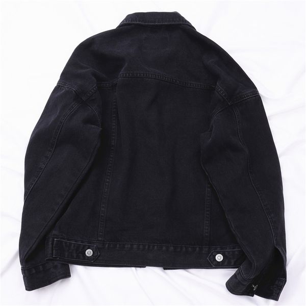 korean fashion black denim women basic coat loose long sleeve outerwear autumn boyfriend casual short jeans jacket female ym93, Black;brown
korean fashion black denim women basic coat loose long sleeve outerwear autumn boyfriend casual short jeans jacket female ym93, Black;brown