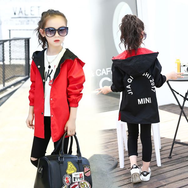 spring autumn thick girls jackets double sided kids outerwear letter sport hoodied coats children clothing teenager trench coat, White
spring autumn thick girls jackets double sided kids outerwear letter sport hoodied coats children clothing teenager trench coat, White