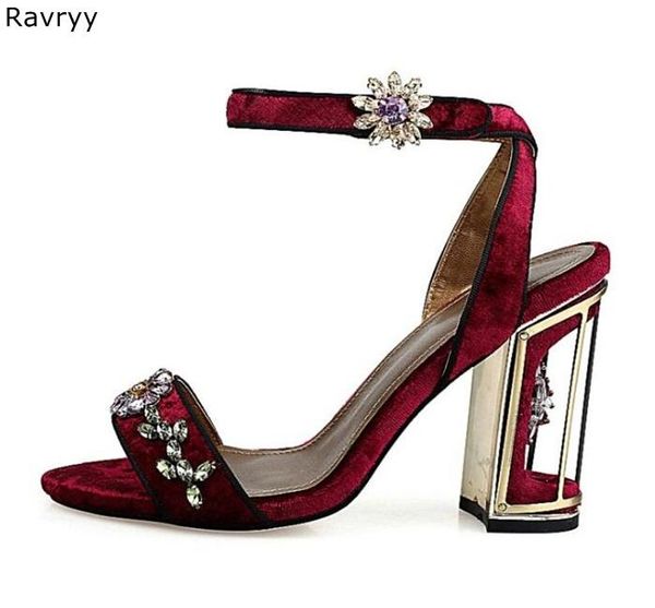 dress shoes crystal wedding summer woman sandals colorful rhinestone flower thick heel pumps female party, Black
dress shoes crystal wedding summer woman sandals colorful rhinestone flower thick heel pumps female party, Black