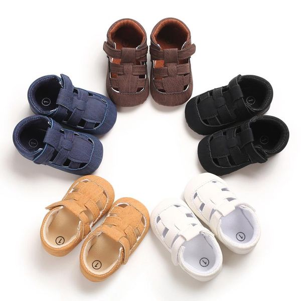 sandals born kids baby boys hollow out soft sole crib sneakers toddler infant shoes solid classic, Black;red
sandals born kids baby boys hollow out soft sole crib sneakers toddler infant shoes solid classic, Black;red