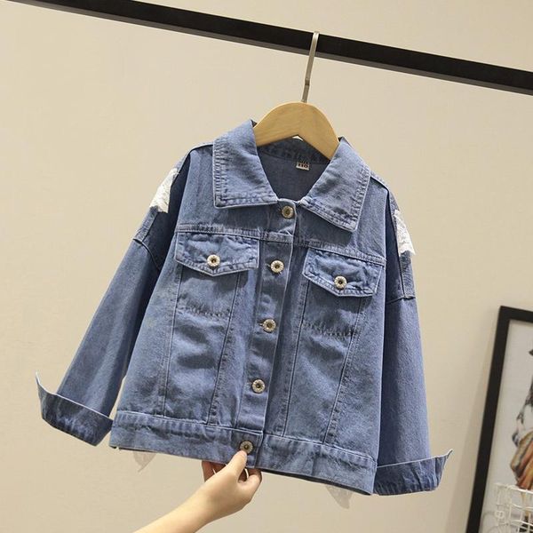 jackets jacketsx182 lace denim jacket, Blue;gray 
jackets jacketsx182 lace denim jacket, Blue;gray