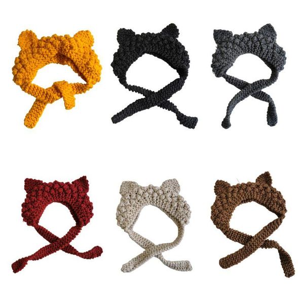 beanies children chunky crochet braided knit winter hat cute cat ears solid color earflap warm beanie cap pography props
beanies children chunky crochet braided knit winter hat cute cat ears solid color earflap warm beanie cap pography props