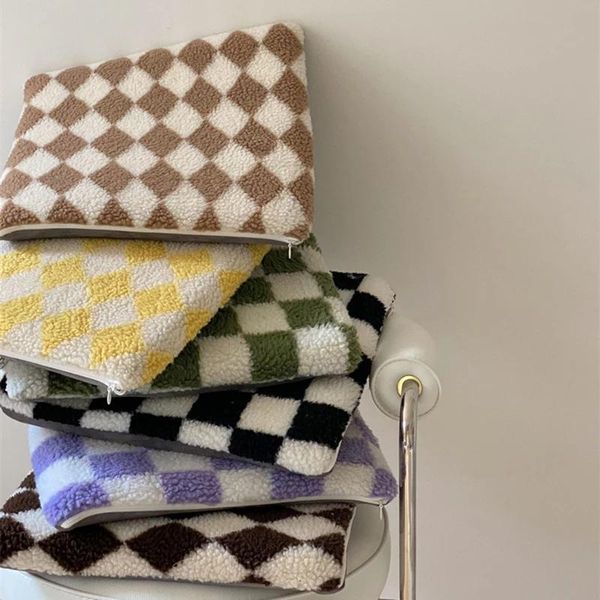 cushion/decorative pillow colorful fleece seat cushion soft square chic grids floor chair sofa pad home office decor for autumn winter 40x40
cushion/decorative pillow colorful fleece seat cushion soft square chic grids floor chair sofa pad home office decor for autumn winter 40x40