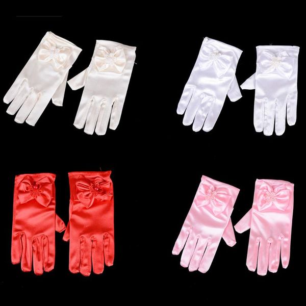 1 pair infant baby mittens kids girls bow gloves child elbow short party gloves wedding 4 colors, White
1 pair infant baby mittens kids girls bow gloves child elbow short party gloves wedding 4 colors, White