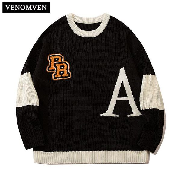 men's sweaters harajuku vintage korean clothing oversized knitted sweater embroidery letter pullover women's jumper grandpa ugly, White;black
men's sweaters harajuku vintage korean clothing oversized knitted sweater embroidery letter pullover women's jumper grandpa ugly, White;black
