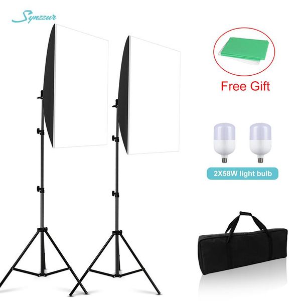 soft box 58w led lighting pgraphy accessoire p 50x70cm softbox with 2m stand for vk youtube live video light studio kit
soft box 58w led lighting pgraphy accessoire p 50x70cm softbox with 2m stand for vk youtube live video light studio kit
