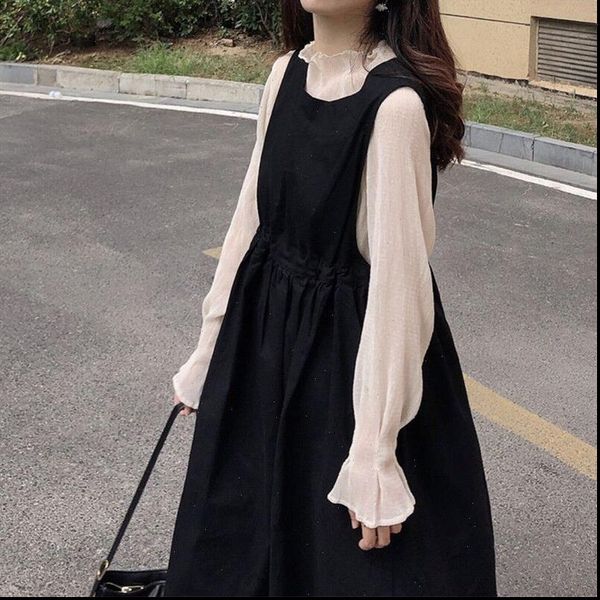 classy one piece black dress high waist sleeveless kawaii vintage look midi dress robe femme vestido mujer vestiti donna, Black;gray
classy one piece black dress high waist sleeveless kawaii vintage look midi dress robe femme vestido mujer vestiti donna, Black;gray