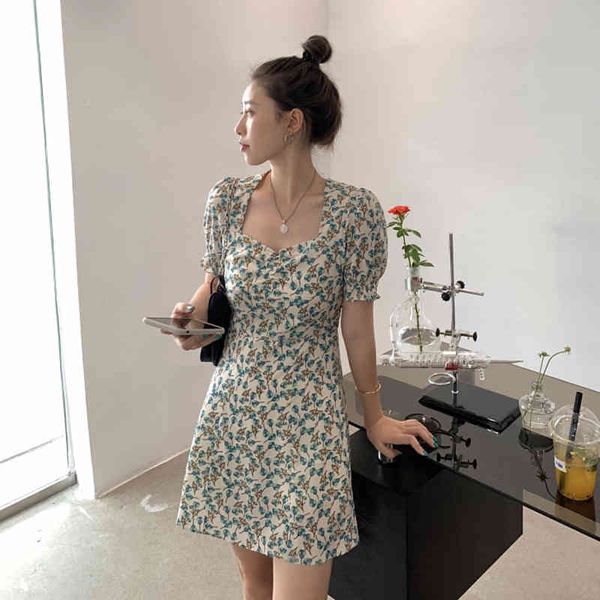 casual dresses square neck divide dress long the female line small floral summer waist slimming french style cotton 9jz6, Black;gray
casual dresses square neck divide dress long the female line small floral summer waist slimming french style cotton 9jz6, Black;gray