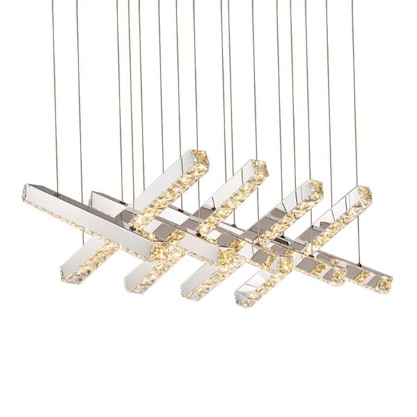 pendant lamps modern minimalist led stainless steel crystal chandelier light luxury villa hall bedroom designer creative
pendant lamps modern minimalist led stainless steel crystal chandelier light luxury villa hall bedroom designer creative