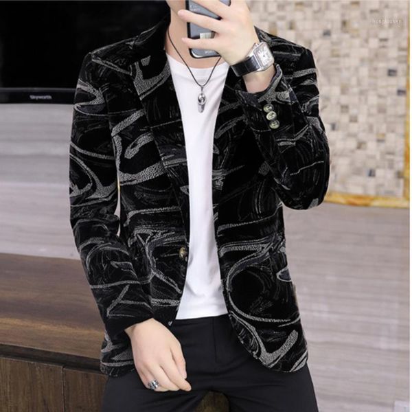 men's suits & blazers autumn and winter jacket fashion multicolor printing casual coat british slim fit business social office, White;black
men's suits & blazers autumn and winter jacket fashion multicolor printing casual coat british slim fit business social office, White;black