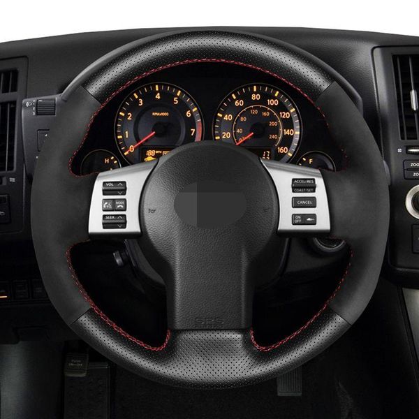 steering wheel covers hand sewing genuine leather black car cover for infiniti fx fx35 fx45 2003-2008 350z 2002-2009
steering wheel covers hand sewing genuine leather black car cover for infiniti fx fx35 fx45 2003-2008 350z 2002-2009