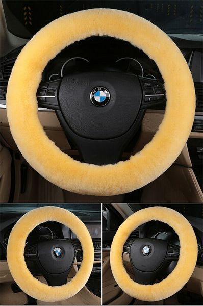 car steering wheel cover fluffy pure australia sheepskin wool 15 inch yellow230y
car steering wheel cover fluffy pure australia sheepskin wool 15 inch yellow230y