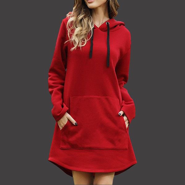 casual dresses 2021 woman dress hooded solid women's sweater neck long sleeve color with pockets for women, Black;gray
casual dresses 2021 woman dress hooded solid women's sweater neck long sleeve color with pockets for women, Black;gray