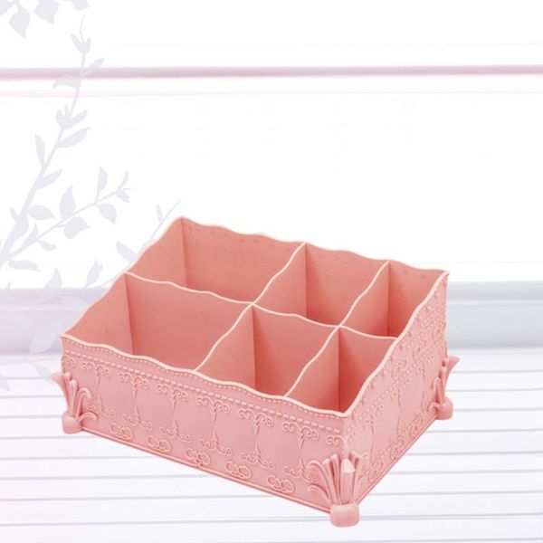 cosmetic makeup display collection organizer jewelry storage container storage box (pink, six grids)
cosmetic makeup display collection organizer jewelry storage container storage box (pink, six grids)