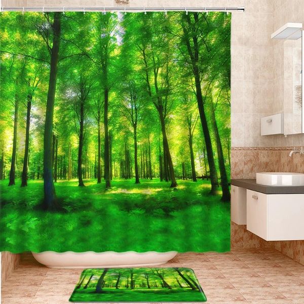 shower curtains green forest landscape set bath mats rugs carpet entrance door mat scenery bathroom curtain products
shower curtains green forest landscape set bath mats rugs carpet entrance door mat scenery bathroom curtain products